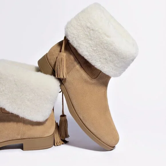 Larroude Suede Bootie "NEW" - Picture 16 of 16